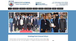 Desktop Screenshot of crescentschool.net